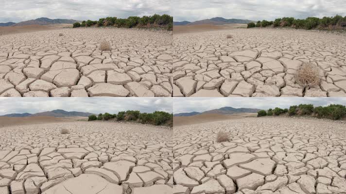 地面开裂，旱灾旱情，干旱缺水