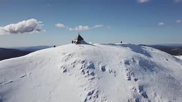 白茫茫雪山视频素材下载 高清实拍 视频模版 凌点视频素材网