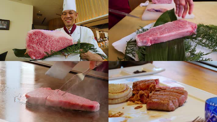 日本和牛，顶级美食，名店牛肉