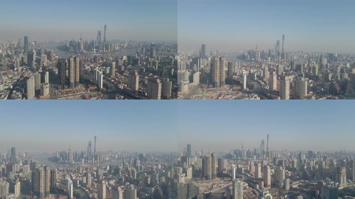 上海航拍4K素材