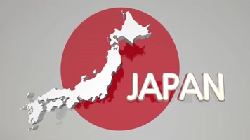 日本国旗视频素材下载,实拍日本国旗视频素材,版权日本国旗高清视频