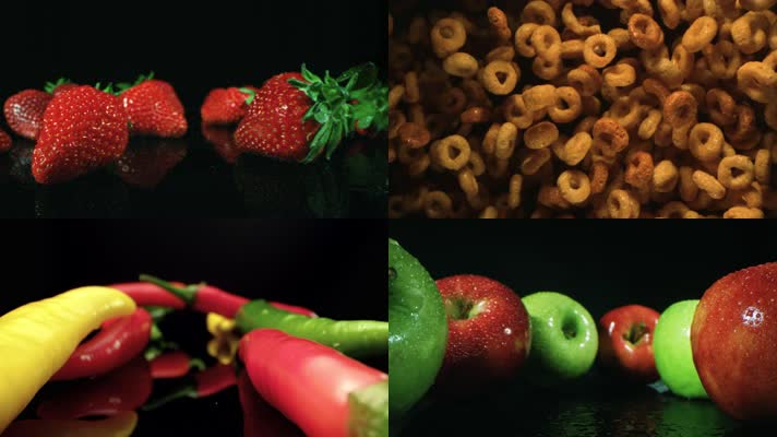 【4K】食品微距摄影
