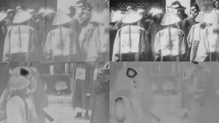 1910着官服的清朝官员