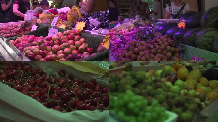 菜市场蔬菜水果