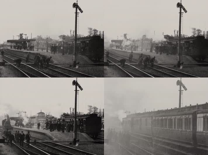 1898年英国梅登黑德镇火车站