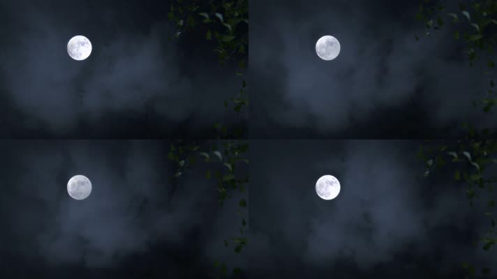 原创实拍黑夜月亮02