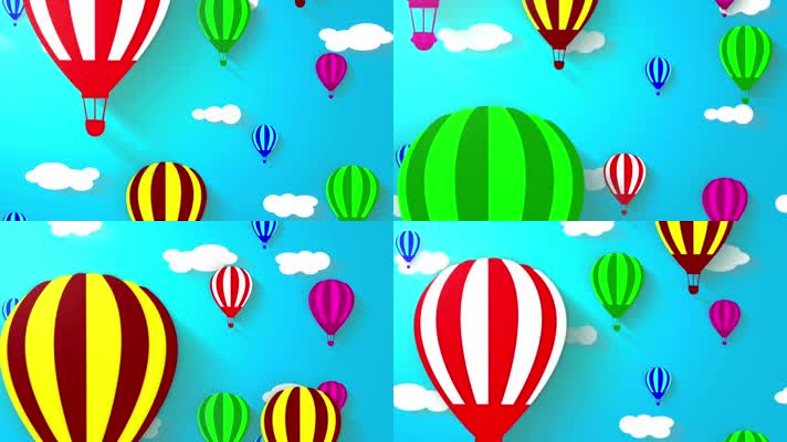 热气球动画