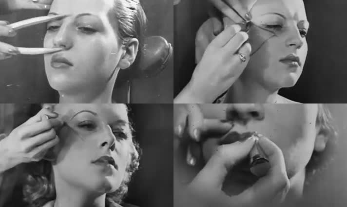 三十年代美妆教程