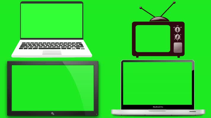 电脑绿屏，电视绿屏