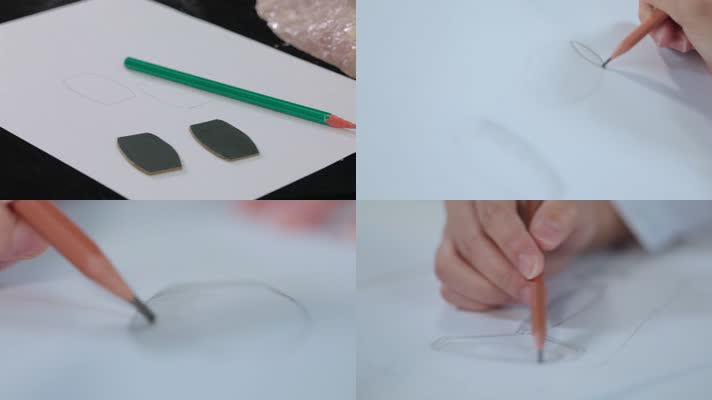 水晶石工艺品设计画稿视频粉晶石粉水晶饰品