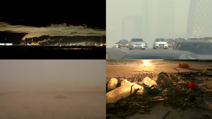 环境污染沙尘暴雾霾