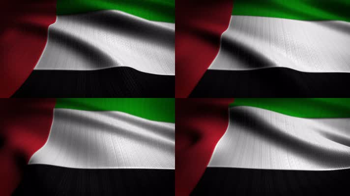 阿联酋 旗帜 国旗