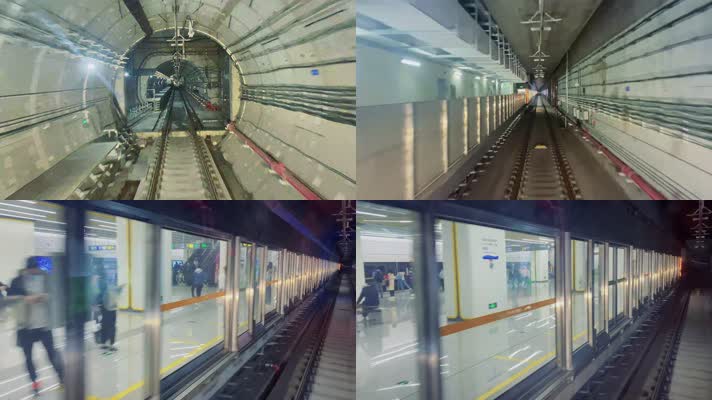 成都地铁隧道无人驾驶763