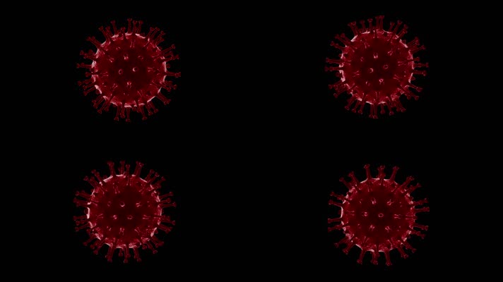 新冠病毒细胞 带通道