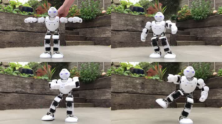 人工智能机器人，机器人跳舞