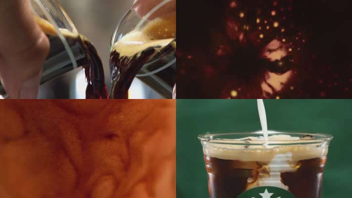 星巴克 加冰 调制 世界咖啡品牌 饮料 