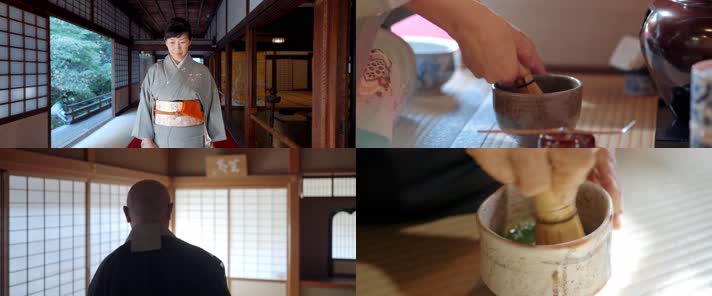 日本抹茶，日本茶道，日本文化日本人文