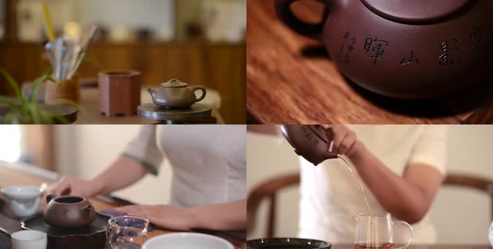 宜兴紫砂壶 茶壶 中华传统文化 茶道 茶