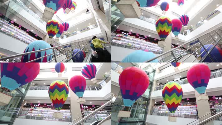 06商场热气球吊饰002