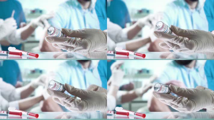 护士 医生 疫苗接种  