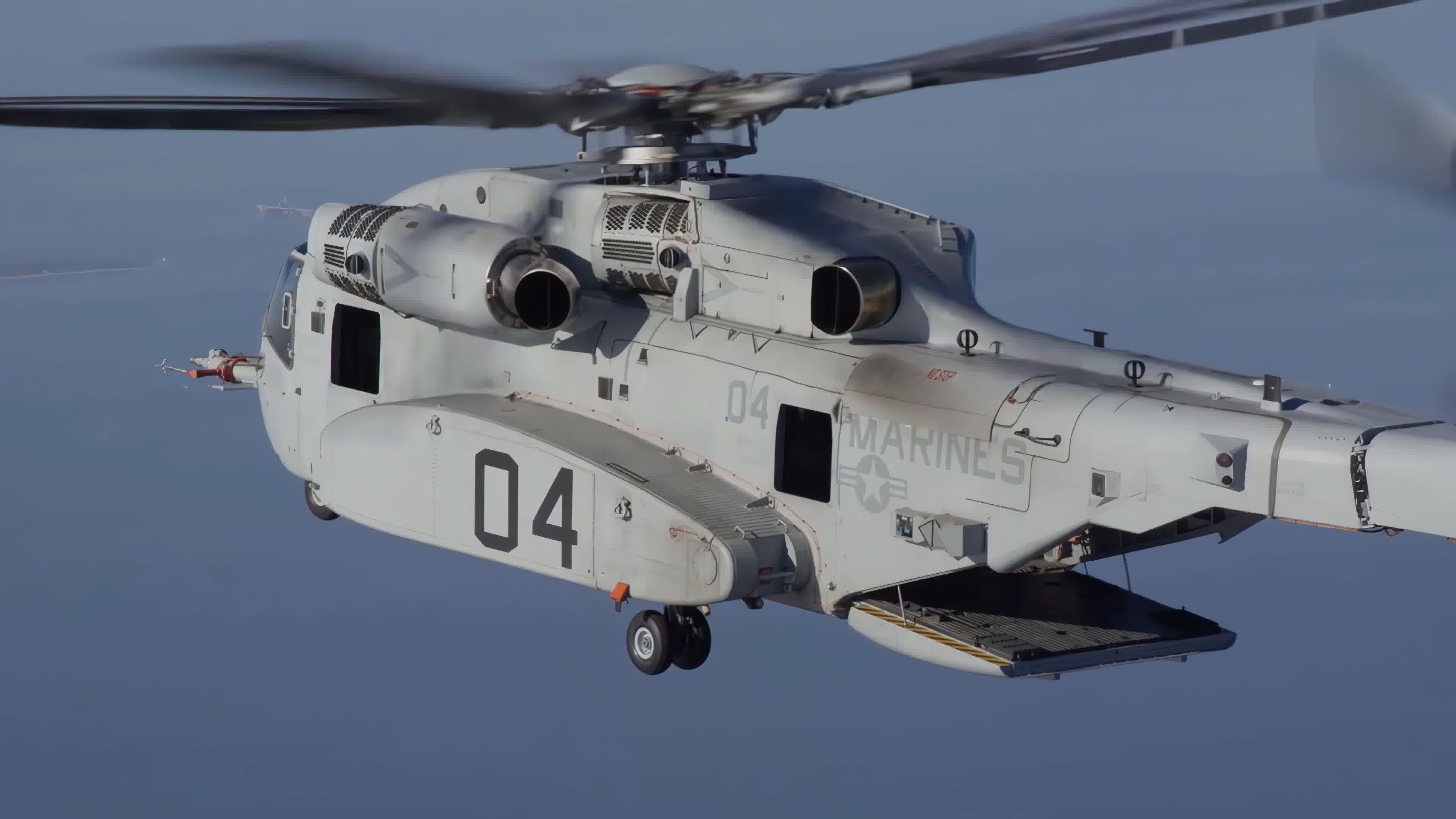 美国海上种马美国军用直升机视频素材