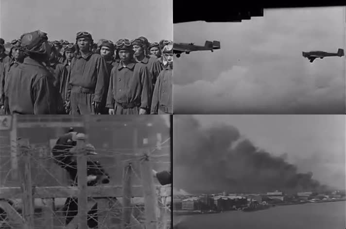 二战时期日军轰炸上海