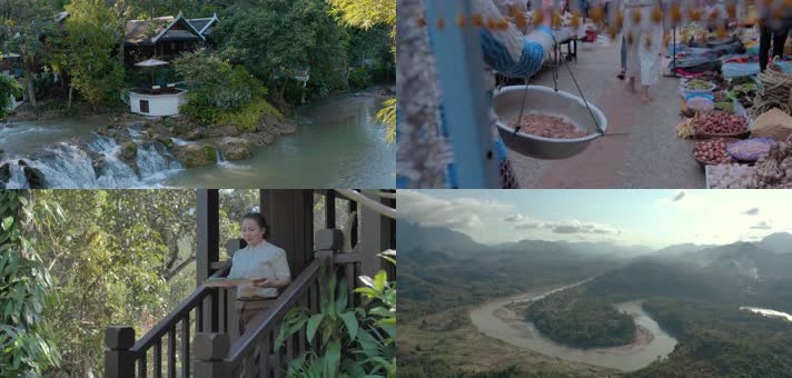 老挝，酒店，各景点，本地人生活