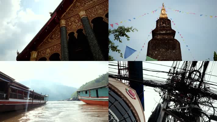 老挝，各景点，和尚佛寺凯旋门湄公河