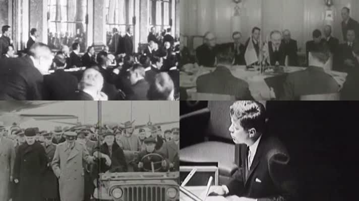 1945年联合国成立历史影像