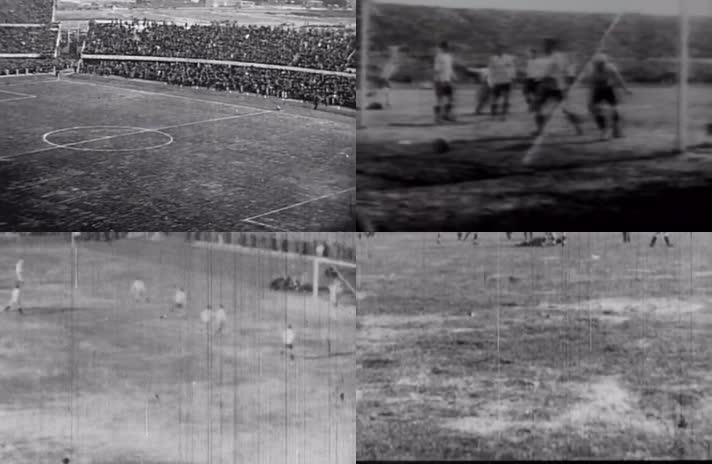 1930年第一届足球世界杯在乌拉圭举行