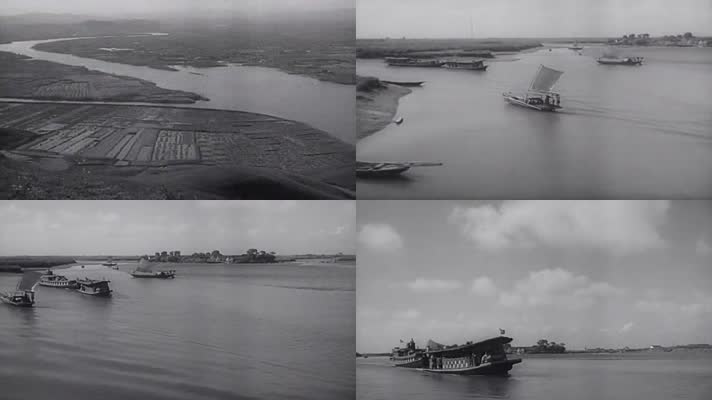 70年代长江黄河大运河航运