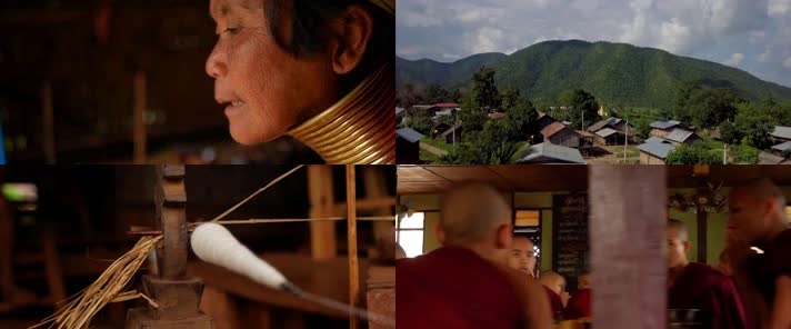缅甸，人文文化，各景点本地人生活