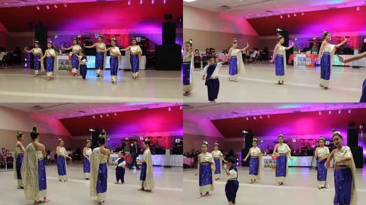 东南亚美女舞蹈，少数民族舞蹈