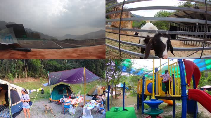露营野营，户外活动，休闲生活
