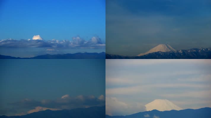【4K】富士山