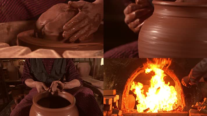 传统手工艺陶瓷制作