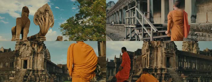 柬埔寨，和尚吴哥窟，柬埔寨宣传片
