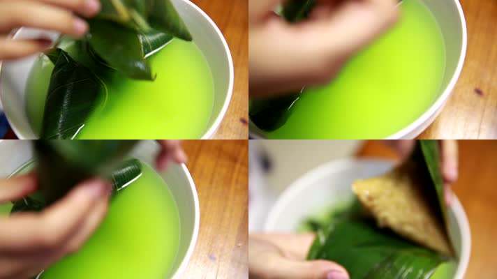煮粽子 粽子 端午节 美食 习俗 (1)