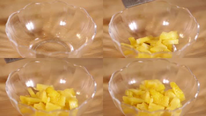 菠萝 水果 维生素 食材 (3)