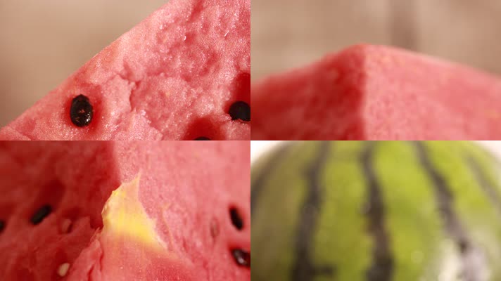 西瓜瓤 西瓜 西瓜子 切西瓜 水果 夏季