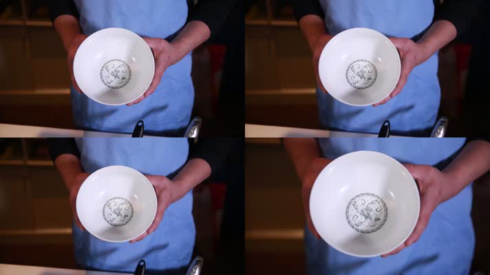 碗 青花瓷 陶瓷 白瓷碗 吃饭 饭碗