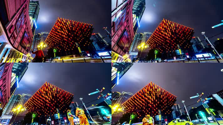 重庆地标国泰艺术中心8K和4K延时摄影包