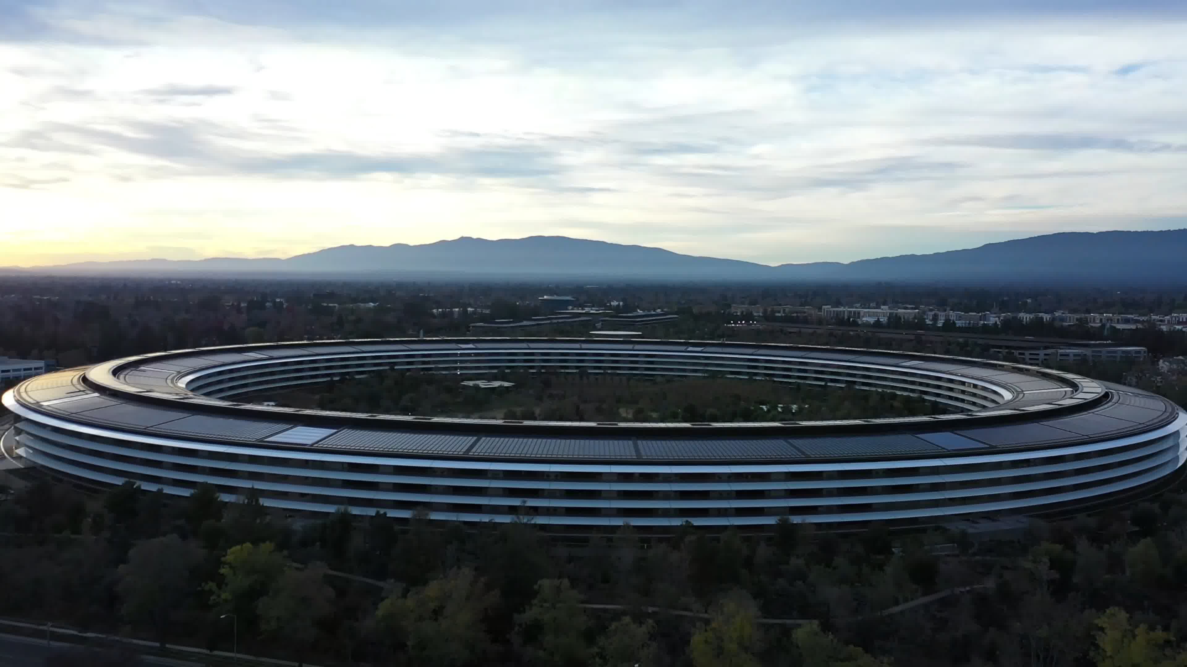 Apple Park苹果总部大楼高清动态壁纸 - 哔哩哔哩