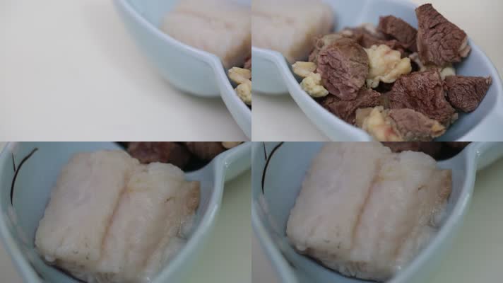 实拍备餐肉类鸡蛋和蛋白质 (2)