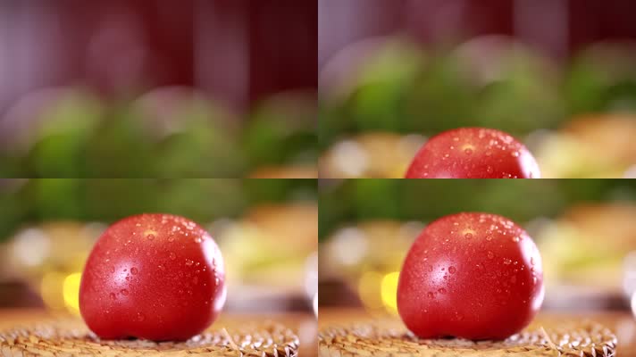 实拍对比软果硬果两种西红柿 (7)