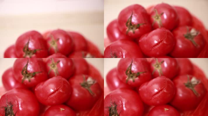 实拍对比催熟农药西红柿 (10)
