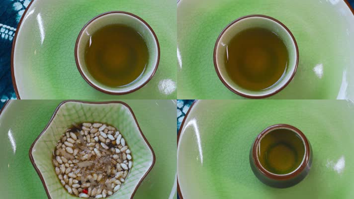4k三道茶视频云南大理白族三道茶不同成品
