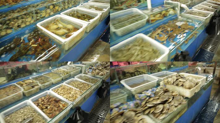 实拍海鲜市场购买各种海鲜 (4)
