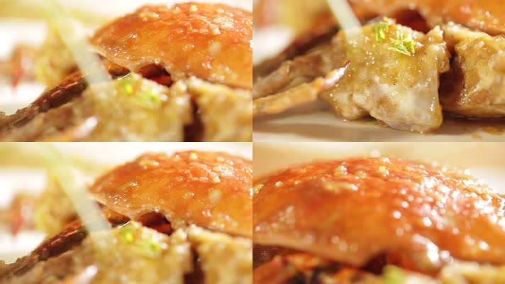 实拍海鲜大菜年糕炒蟹 (8)