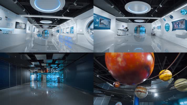 深圳航天视频深圳航天博物馆科技展厅